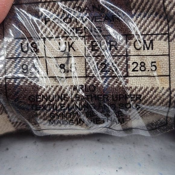 NWB Mens Roan Arlo Tan Greenland loafers size 9.5M - Picture 8 of 14